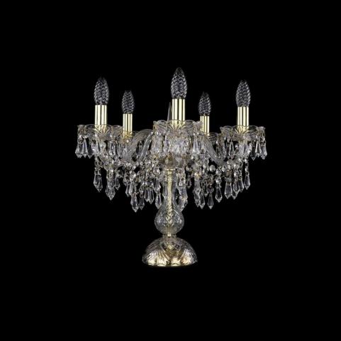 Bohemia Ivele Crystal Настольный светильник Bohemia 1403L/5/141-39 G