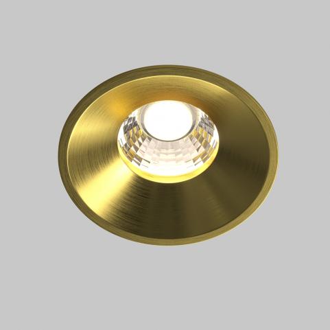 Точечный светильник Maytoni Technical Downlight 4000K Round DL058-12W4K-BS