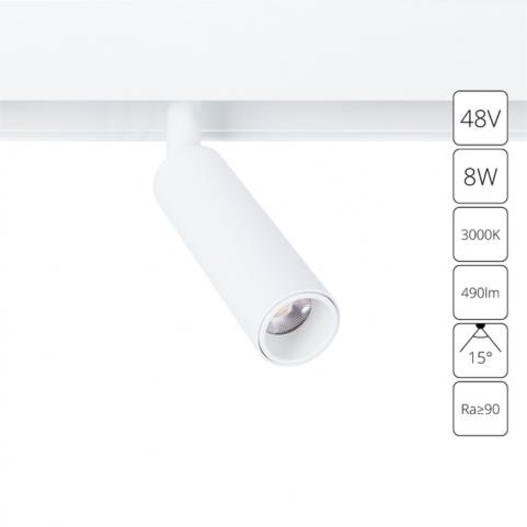 Магнитный трековый светильник Arte Lamp Linea 3000К A4670PL-1WH
