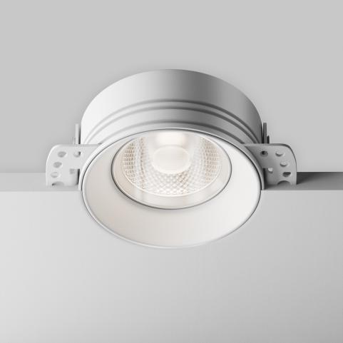 Точечный светильник Maytoni Technical Downlight Flint DL101-GU10-TRS-W