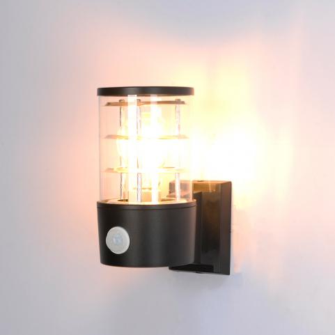 Настенный уличный светильник Arte Lamp Tokyo с датчиком движения A5316AL-1BK
