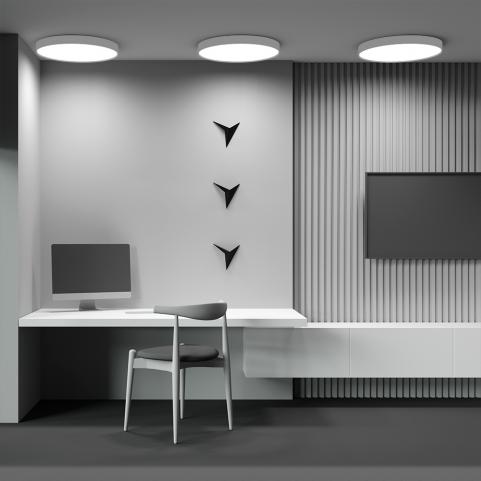 Потолочный светильник Maytoni Technical Ceiling 3000K Zon C032CL-90W3K-RD-W
