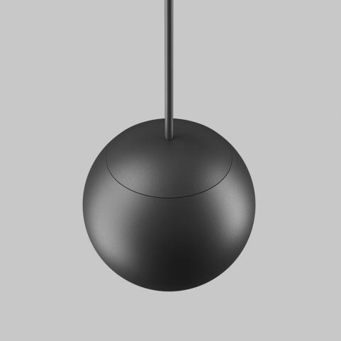 Трековый подвесной светильник Maytoni Technical Elasity 3000K Sfera TR165-1-8W3K-M-B