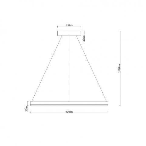 Светильник подвесной Arte Lamp Siren A2548SP-45BK