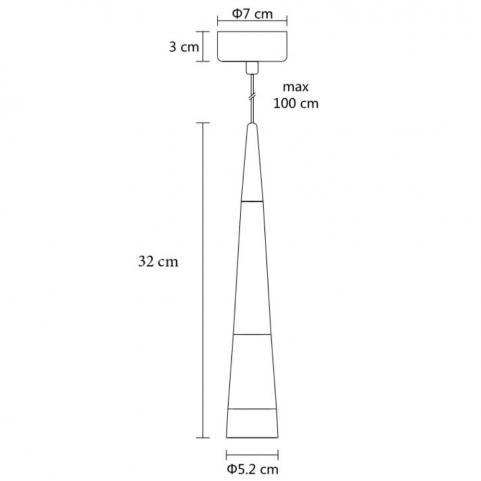 Светильник подвесной Arte Lamp Sabik A6576SP-1BK