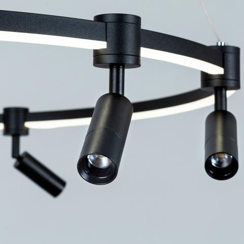 Светильник подвесной Arte Lamp Ring A2186SP-1BK