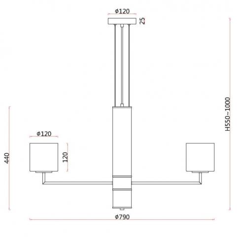 Подвесной светильник Favourite Proper 4086-7P