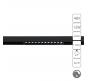 Магнитный трековый светильник Arte Lamp Linea 4000К диммирование A4684PL-1BK