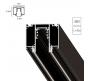 Шинопровод Arte Lamp Linea-Accessories  A474206, магнитный встраиваемый в натяжной ПВХ потолок, черный 2м