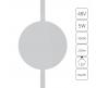 Магнитный трековый светильник Arte Lamp Rapid 3000К A1163PL-1WH