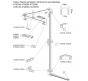 Шинопровод магнитный накладной Arte Lamp Optima-Accessories  A720306