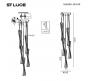 Подвесной светильник ST Luce Elica 4000K SL6205.103.05