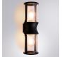 Настенный уличный светильник Arte Lamp Minchir  A8306AL-2BK