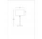 Настольный светильник Arte Lamp Jamie A4090LT-1BK
