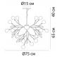 Светильник подвесной Arte Lamp Candy  A7274SP-45GO