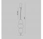 Подвесной светильник Maytoni Pattern  MOD267PL-L28CH3K
